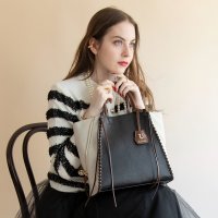 BRAND/ユー U Point sac【ポワン サック】スエードコンビジッパートートバッグ/507613671