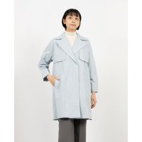 mideu/ミ・デゥー mi・deu・・・ テーラーカラードロップ比翼コート/507614701