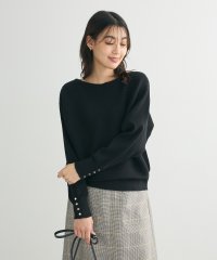 Green Parks/グリーン パークス Green Parks もちやわ袖釦ドルマンニットプルオーバー/507211833