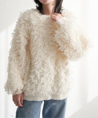 VENCE　EXCHANGE/前後2WAYループヤーンプルオーバー/506864655