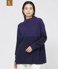 エヴェックス バイ クリツィア　Lサイズ/【L】【カタログ掲載品】【ウォッシャブル】ラメバイカラープルオーバーニット/506972244