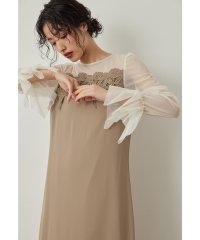 niana/ニアナ niana ケミカルレース変形ベルスリーブIラインドレス 結婚式 成人式 同窓会 パーティードレス オケージョンドレス お呼ばれワンピース/507618984