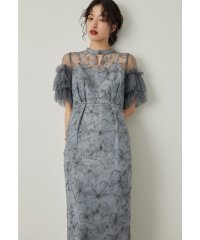 niana/ニアナ niana スパンコール刺繍レースドレス キーホールネック 結婚式 成人式 同窓会 ディナー デイリー パーティードレス オケージョンドレス お呼ばれワ/507618986