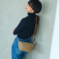 TOPKAPI BREATH/トプカピ TOPKAPI SCOTCH GRAIN スコッチグレイン プレーン バイカラー ミニ ショルダーバッグ/506040253