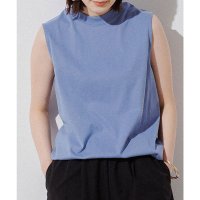 Collect by Hunch/コレクトバイハンチ Collect by Hunch 【WEB限定・別注】綿100%オーガニックコットン モックネックノースリーブTシャツ/507155348