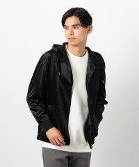 COMME CA ISM MENS/ベロアジャージ ジップアップブルゾン/507595827
