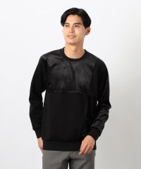COMME CA ISM MENS/ベロアジャージ×ダンボールニット コンビデザインプルオーバー/507595834