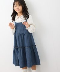 ROPE' PICNIC　KIDS/【KIDS】デニムティアードワンピース/507619495