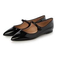 INTER-CHAUSSURES　IMPORT/インターショシュール INTER－CHAUSSURES ポインテッドストラップフラットパンプス/507619770