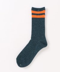 ANONYMOUSISM/アノニマスイズム ANONYMOUSISM AnonymousIsm Wool Cashmere Neon Stripes Crew/507621120