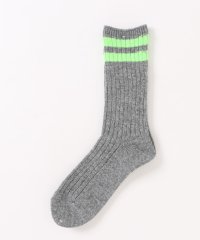 ANONYMOUSISM/アノニマスイズム ANONYMOUSISM AnonymousIsm Wool Cashmere Neon Stripes Crew/507621120