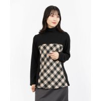 COKETT COLLECTION/コケットコレクション COKETT COLLECTION チェック切替カットソー/507621386