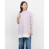 BAZAINE/バゼーヌ BAZAINE 接触冷感USAコットンTシャツ/507621392