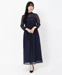 STRAWBERRY FIELDS/ストロベリーフィールズ STRAWBERRY FIELDS レイヤーストライプレースドレス/507621553