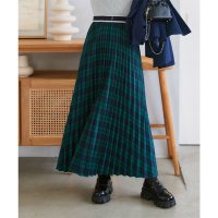 KOBE LETTUCE/コウベレタス KOBE LETTUCE ウエストラインゴムチェックスカート [M4164]/507621616
