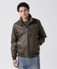 AVIREX/STAND LEATHER MA－1 MOD JACKET / スタンド レザー MA－1 /507621690