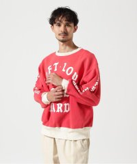 RoyalFlash/SAINT MICHAEL/セントマイケル/CREW SWEAT/SOFT LOVE/RED/507621710