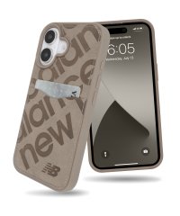 new balance/ニューバランス New Balance iPhone16 16Pro ケース カードポケット付き背面ケース スエード スマホケース new balance ニュ/507622205