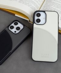 nano・universe/ナノ・ユニバース NANO universe iPhone16 16Pro ケース カードポケット付き背面ケース バイカラー スマホケース nano unive/507622207