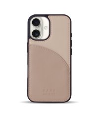 nano・universe/ナノ・ユニバース NANO universe iPhone16 16Pro ケース カードポケット付き背面ケース バイカラー スマホケース nano unive/507622207