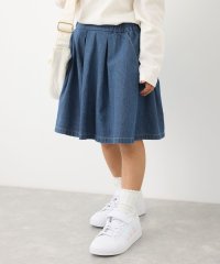 ROPE' PICNIC　KIDS/【KIDS】スカートライクデニムキュロットパンツ/507622236