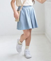ROPE' PICNIC　KIDS/【KIDS】スカートライクデニムキュロットパンツ/507622236