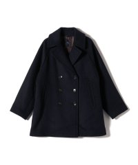 SHIPS WOMEN/SHIPS Primary Navy Label:ネイビー Pコート/507622456
