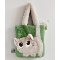 miniministore/ミニミニストア miniministore ファートートバッグ ふわふわ 猫柄鞄秋冬/507625821