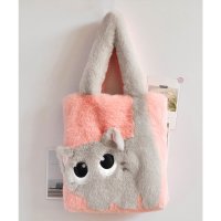 miniministore/ミニミニストア miniministore ファートートバッグ ふわふわ 猫柄鞄秋冬/507625821