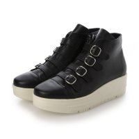 Milla Sports/ミラスポーツ Milla sports 楽ちん ソフトレザー ふかふか厚底デザインハイカットスニーカー/507625891