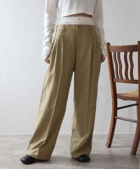 Bonjour Sagan/ボンジュールサガン BONJOUR SAGAN two tuck double waist pants / ツータックダブルウエストパンツ/507625972