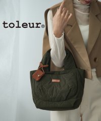 toleur/トーラ toleur ナイロンキルティングトート 11930/507625978