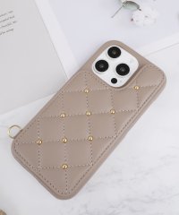 CECIL McBEE/セシルマクビー CECIL McBEE スマホケース iPhone16 iPhone16Pro ケース キルティング 背面ケース セシルマクビー CECIL M/507627106