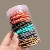 shoppinggo/ショッピングゴー shoppinggo ヘアゴム キッズ シンプル 上品 ヘアアクセサリー 細いリングゴム 子供用50個入りセット 髪留め 髪ゴム 赤ちゃん 子/507628401