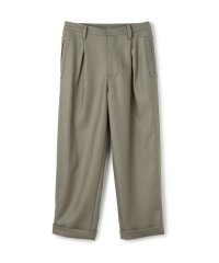 TOMORROWLAND MENS/ウールメルトン 1タック ペグトップ パンツ/507628512