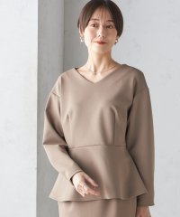 SHIPS WOMEN/〈手洗い可能〉ストレッチ ダンボール ブラウス（セットアップ対応）/507628558