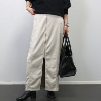 Aletta vita/アレッタ ヴィータ Aletta vita スエードポンチダブルジップナロースカート/507628866