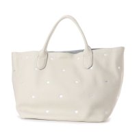 perche/＜ロングセラー＞【テレビ ドラマ着用アイテム】ペルケ perche / 牛革ドット刺繍トートバッグ/500132832