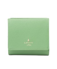 LANVIN en Bleu(BAG)/ランバン オン ブルー LANVIN en Bleu リュクサンブールカラー 内BOX二つ折り財布/504906987