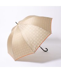 LANVIN en Bleu(umbrella)/ジャガードパイピング 耐風傘 ジャンプ式 ギフト/506865645