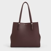 CHARLES & KEITH/クラシックダブルハンドル トートバッグ/507031737