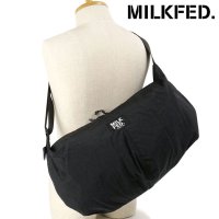 MILK FED/ミルクフェド MILKFED. HALF MOON SHOULDER BAG BURGUNDY [103243053003 FW24]/507093013