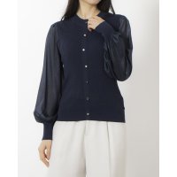 12Twelve Agenda/トゥエルブアジェンダ 12Twelve Agenda 前後2wayシアーラメスリーブリブニットプルオーバー/507094360
