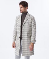 EPOCA UOMO/千鳥ジャカードチェスターコート/507545766
