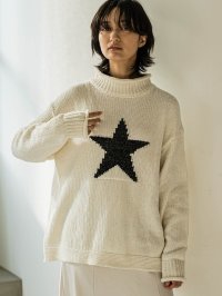 MAYSON GREY/メイソングレイ MAYSON GREY スタージャガードニットプルオーバー≪手洗い可能≫/507575631