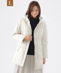 TRANS WORK(L)/【L】ナチュラルストレッチツイルダウンコート/507592951