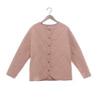 mideu/ミ・デゥー mi・deu・・・ ヒョウタンキルトノーカラー中綿コート/507614719