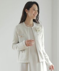J.PRESS LADIES/TWEED ニット ジャケット/507619563