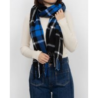 cache nez/カシュネ cache nez ウール混チェックストール/507621783