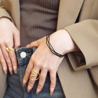 styiro/スタイロ styiro 3連ワイヤーバングル/507628592